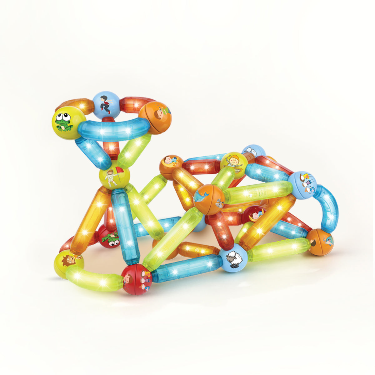 Light Magnetic Sticks Blocks