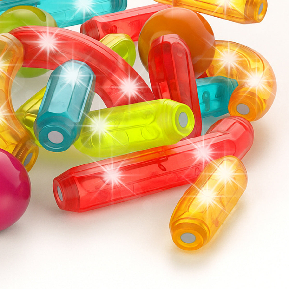Light Magnetic Sticks Blocks
