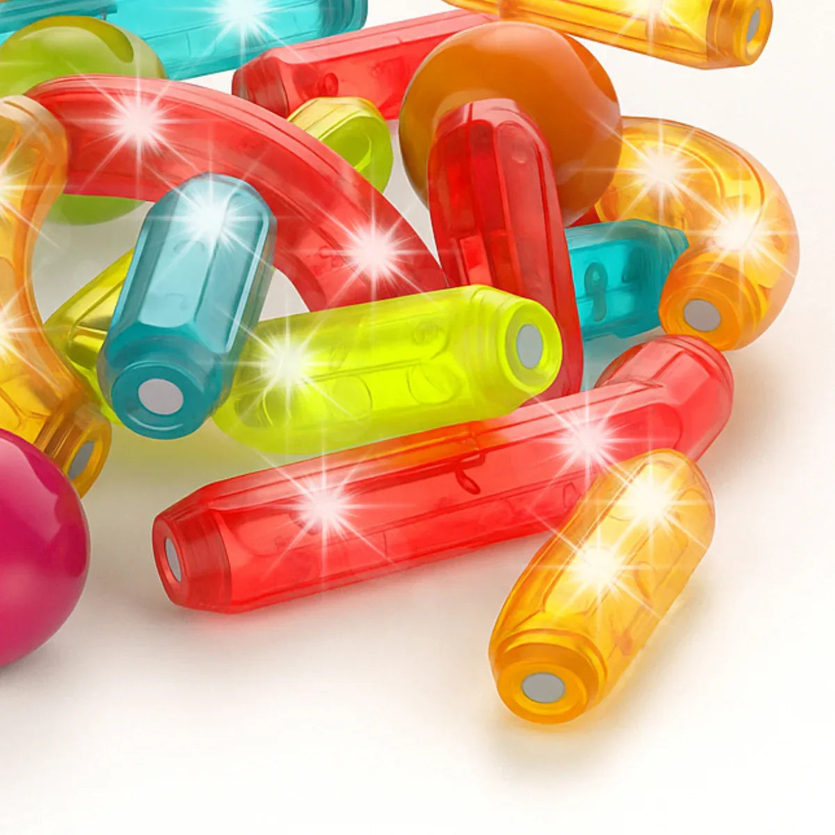 Light Magnetic Sticks Blocks