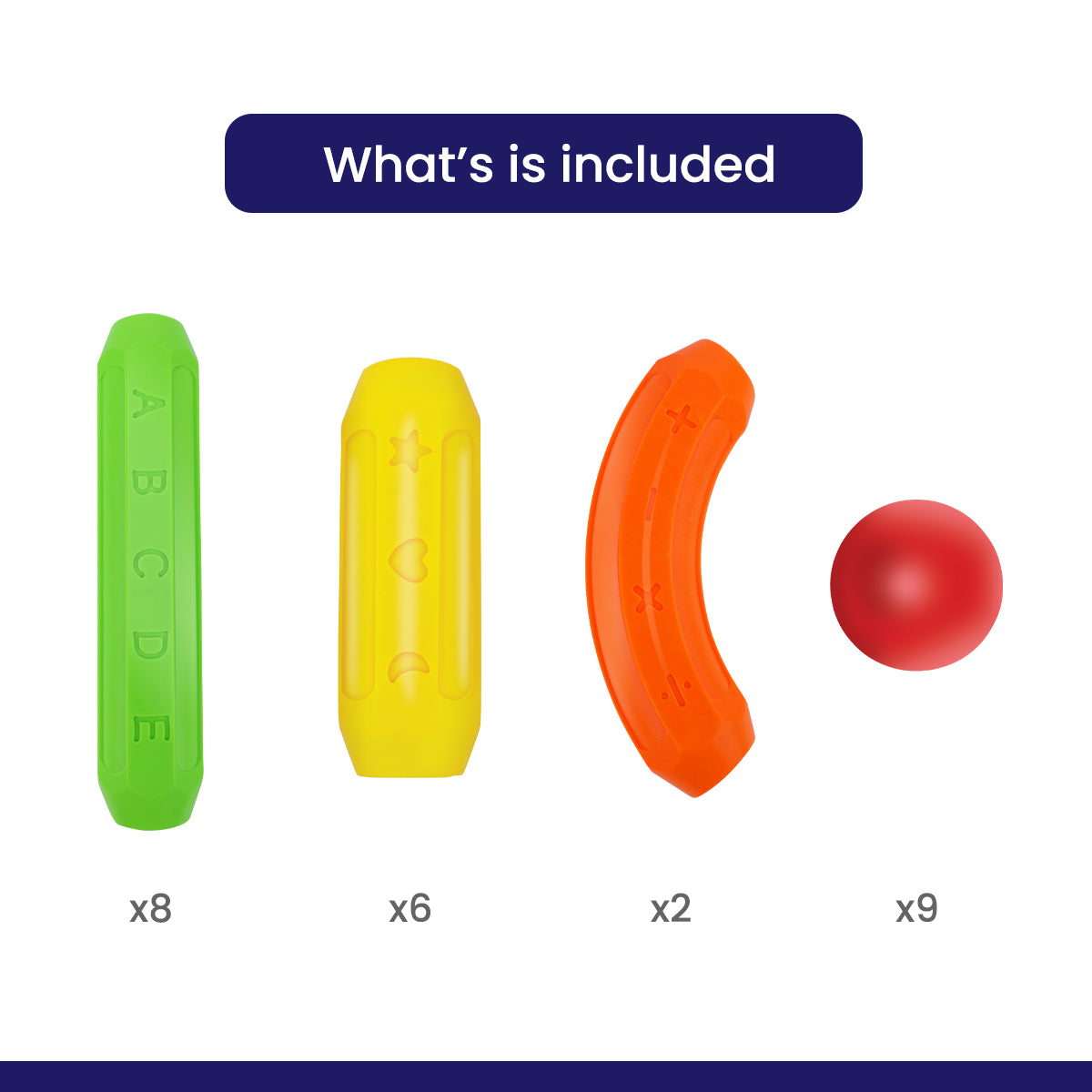 Magnetic Sticks and Rolling Balls Building Blocks