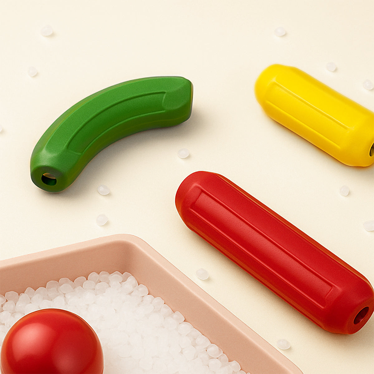 Magnetic Sticks and Rolling Balls Building Blocks