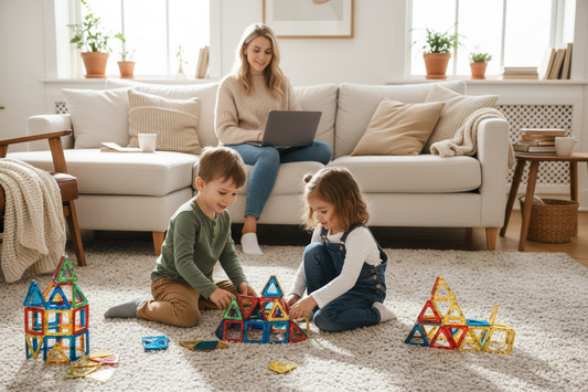 WFH Parents, Here’s How to Keep Kids Engaged Without Guilt