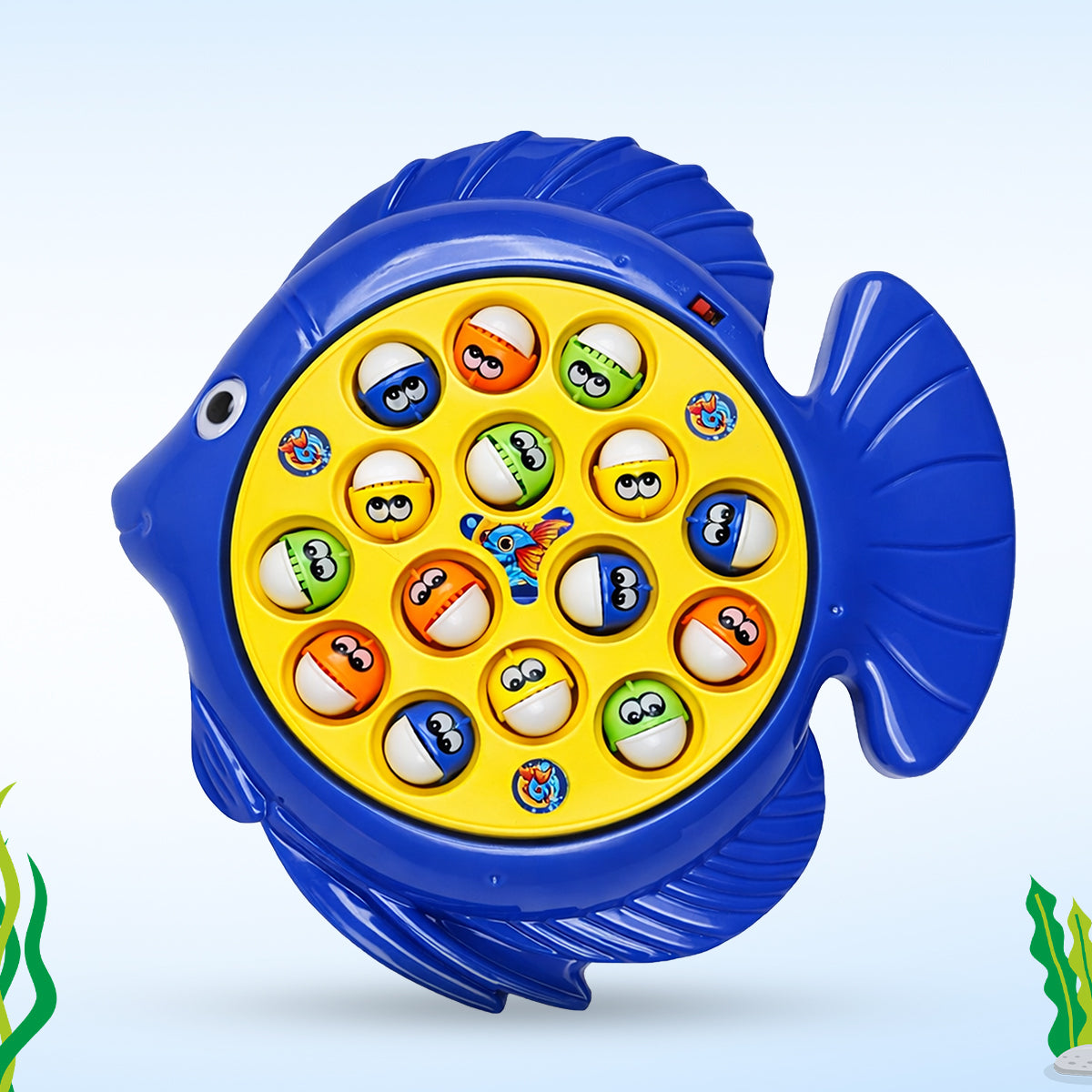 Mini Monk Musical Fishing Game for Kids
