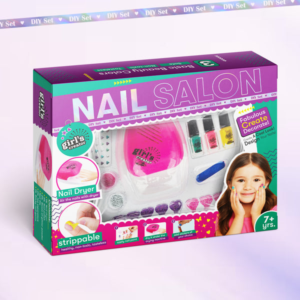 Mini Monk Glow & Go – Nail Art Studio Kit