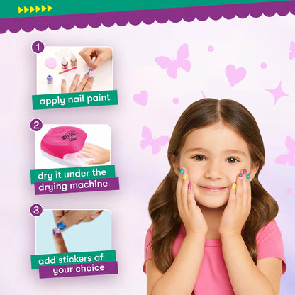 Mini Monk Glow & Go – Nail Art Studio Kit