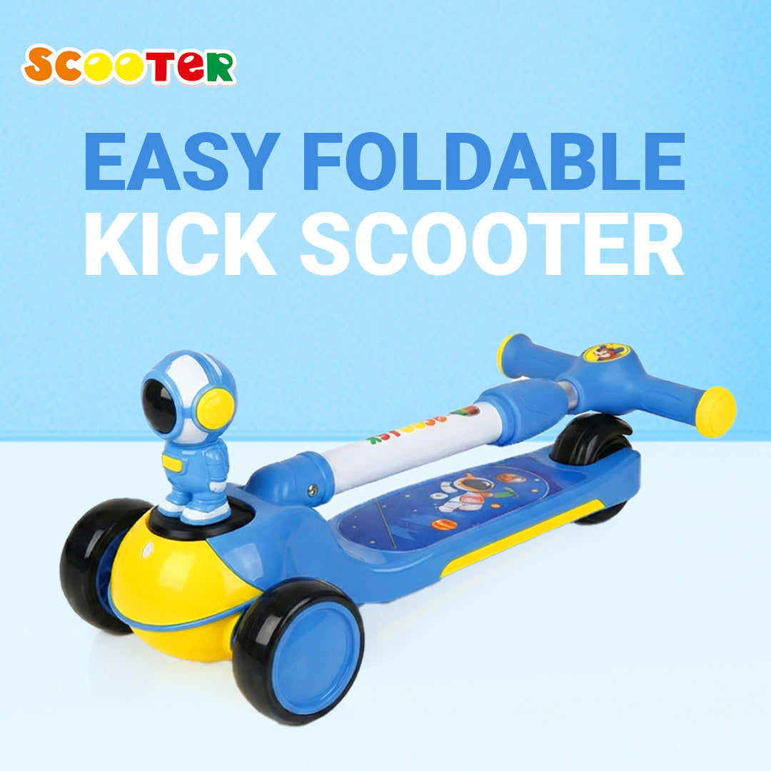 Mini Monk Astro Ride Scooter for Kids