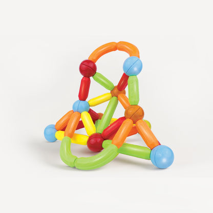 Magnetic Sticks and Rolling Balls Building Blocks