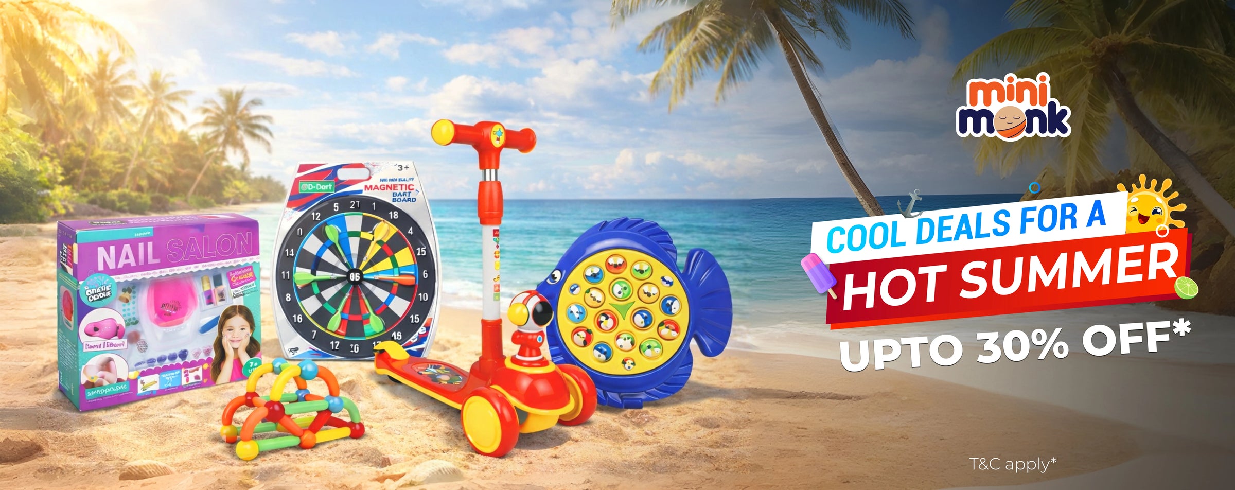 Mini Monk screen-free toys - Educational and imaginative play for children