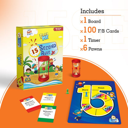 15 Second Rule Jr. | Family Board Game for Kids (6+)