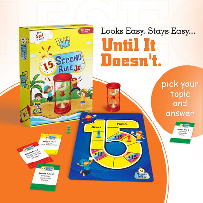 15 Second Rule Jr. | Family Board Game for Kids (6+)