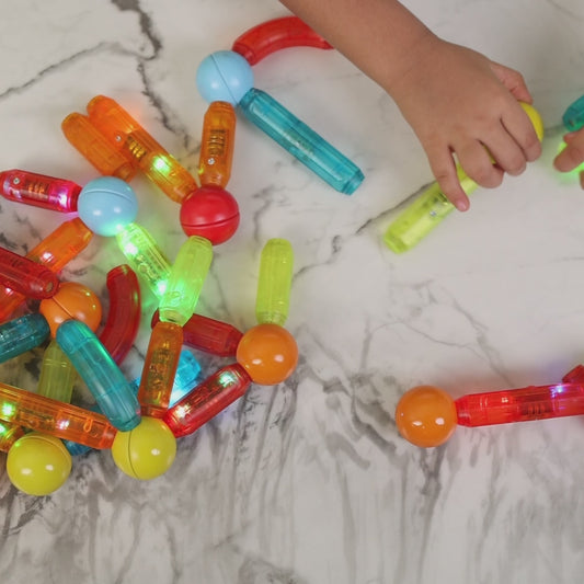 Light Magnetic Sticks Blocks