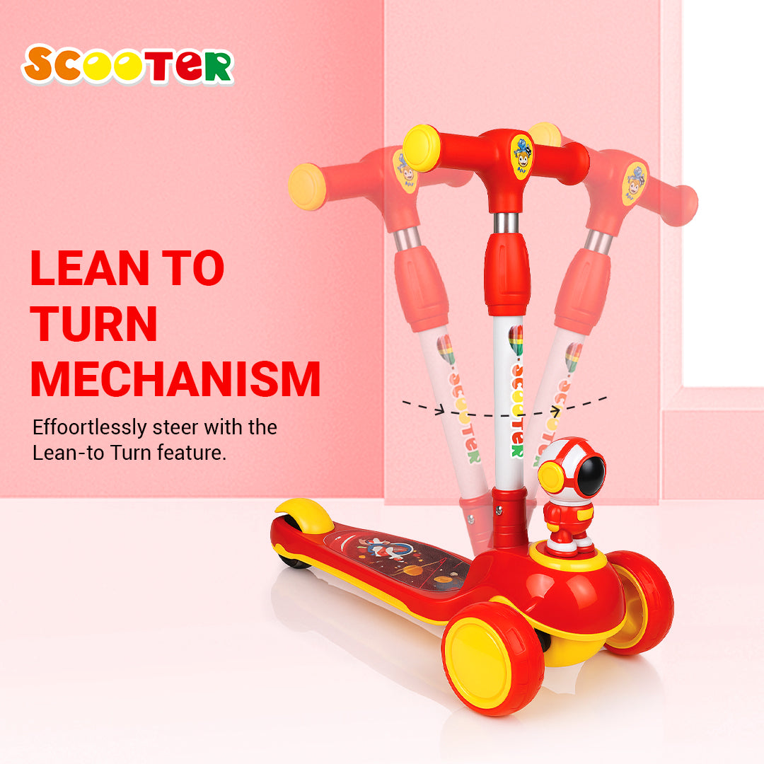 Mini Monk Astro Ride Scooter for Kids